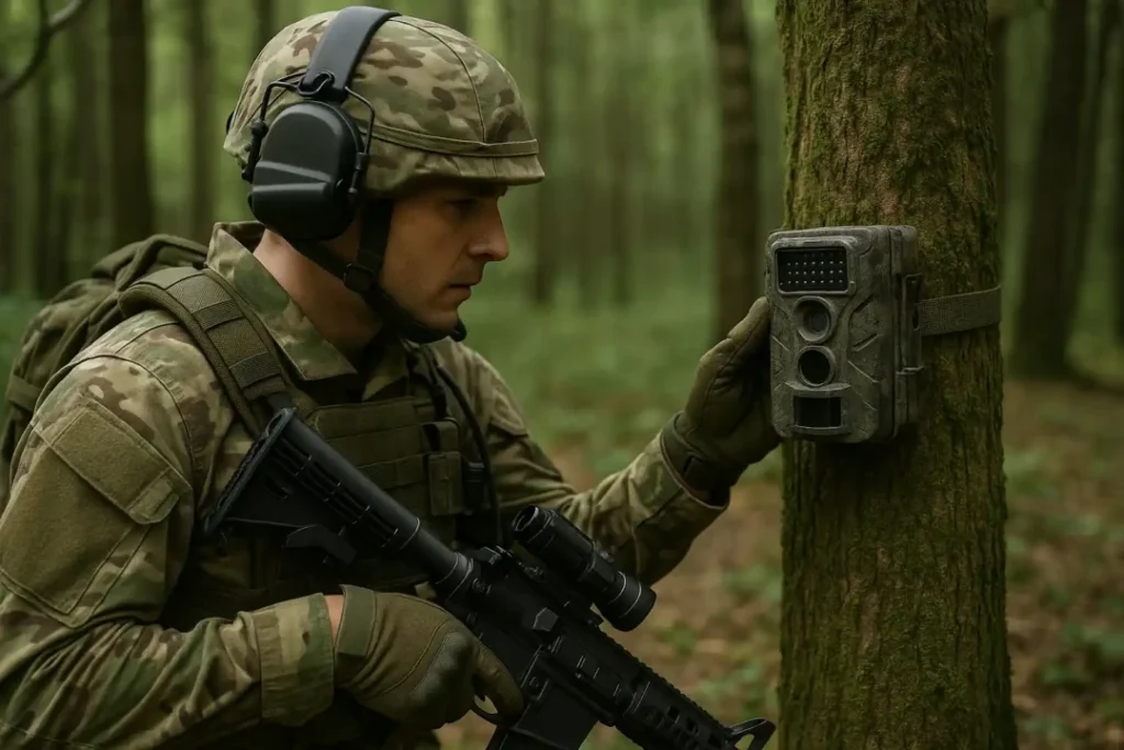 Les caméras de chasse comme outil de surveillance de terrain : applications pour le militaire et le survivaliste