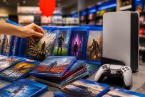 Selection de jeux video et console